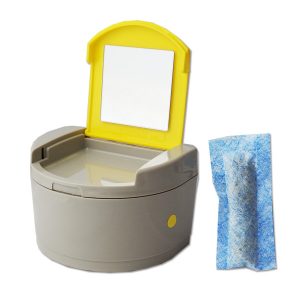 入れ歯ケースイエロー