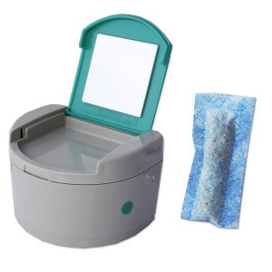 入れ歯ケースグリーン